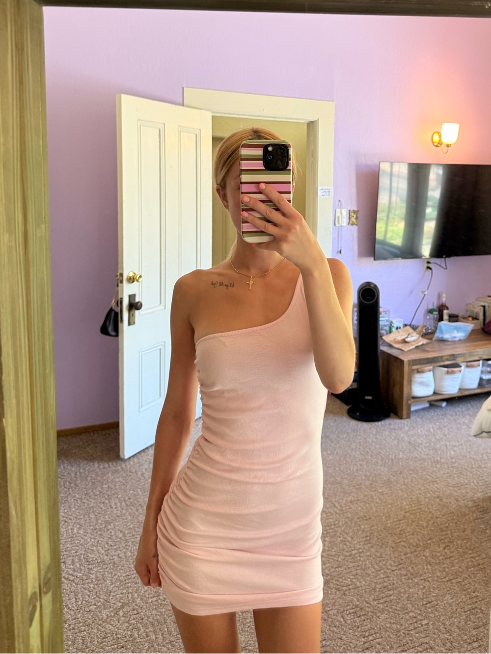 Pink Mini dress